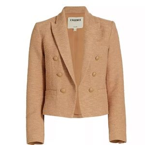 L’agence Brooke Blazer Praline 14 NWT